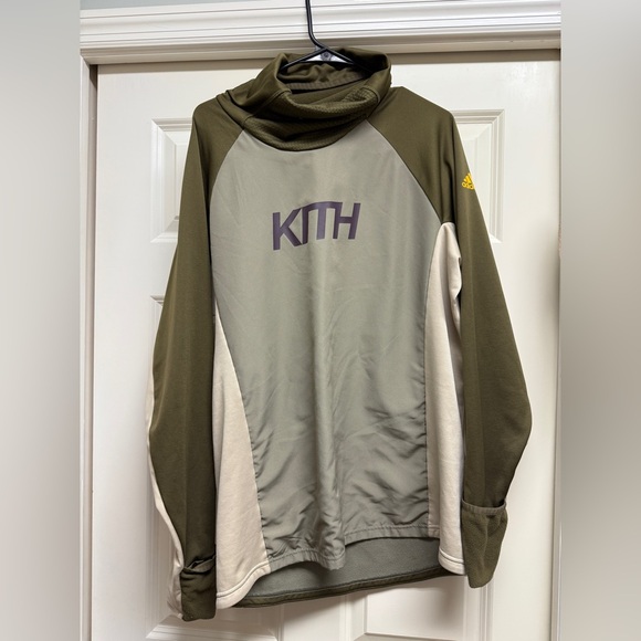 Kith x Adidas Soccer Funnel Neck Longsleeve - Picture 1 of 2